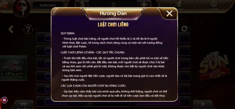 Trải Nghiệm Liêng Tại SunWin Game Bài Dân Gian Với Phần Thưởng Cực Khủng