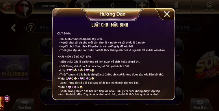 Tuyệt Đỉnh Mậu Binh Tại SunWin Sân Chơi Bài Trí Tuệ Đẳng Cấp Số Một Hiện Nay