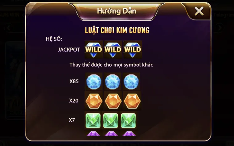 Minigame Kim Cương Tại SunWin Trải Nghiệm Quay Hũ Đổi Thưởng Đỉnh Cao Nhất Hiện Nay