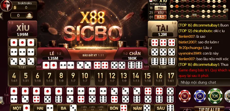Khám Phá Đỉnh Cao Trải Nghiệm Sicbo X88 Livestream Tại SunWin Đẳng Cấp Nhất
